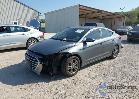 2017 Hyundai Elantra Value Edition из США, поврежденный, VIN KMHD84LF2HU386020